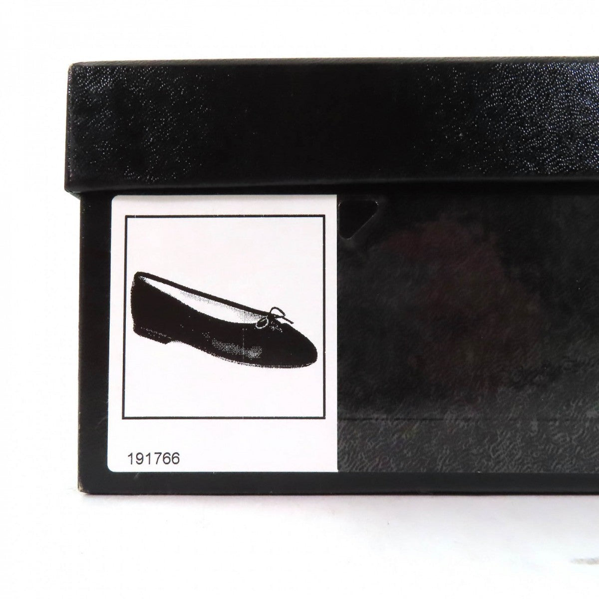 CHANEL Black Leather Ballerina with Patent Trim – Size 36.5 – Made in Italy – 100% Authentic ✨Excellent Pre-Owned Condition