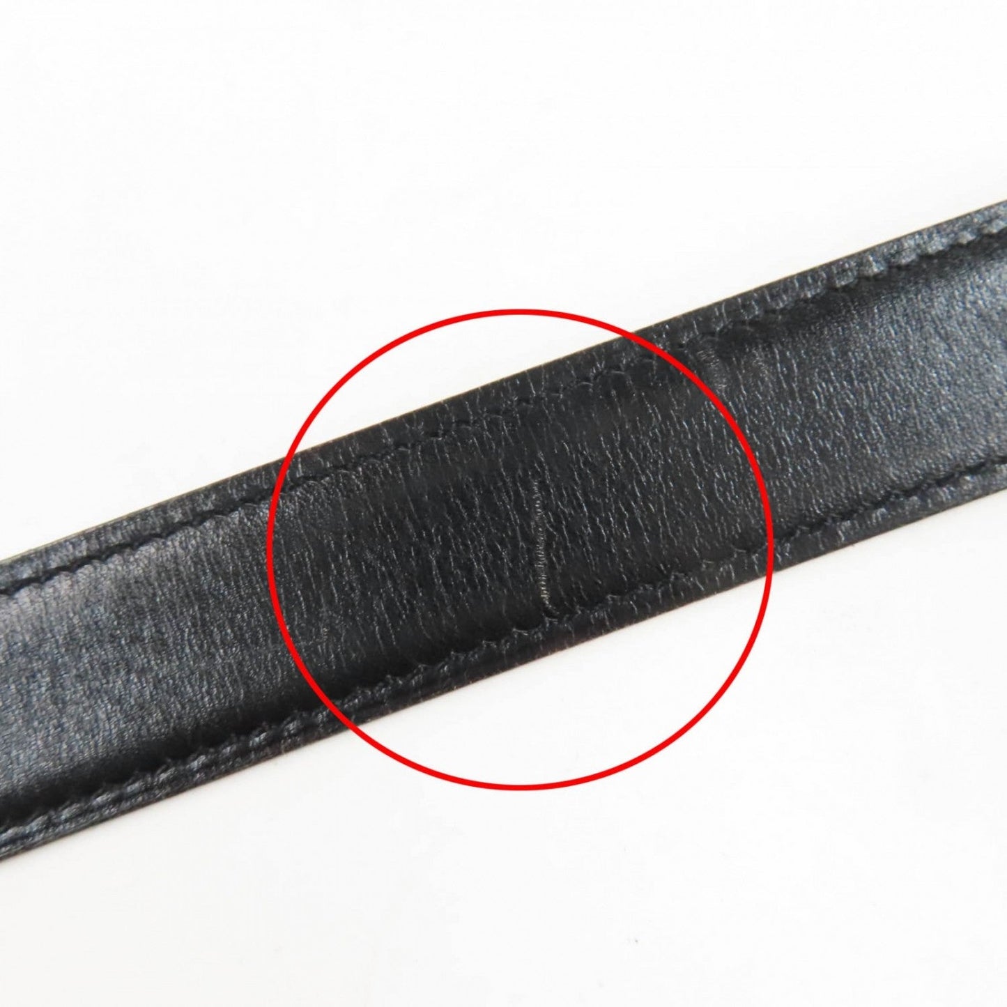 HERMÈS – Constance Belt – Leather – Brown