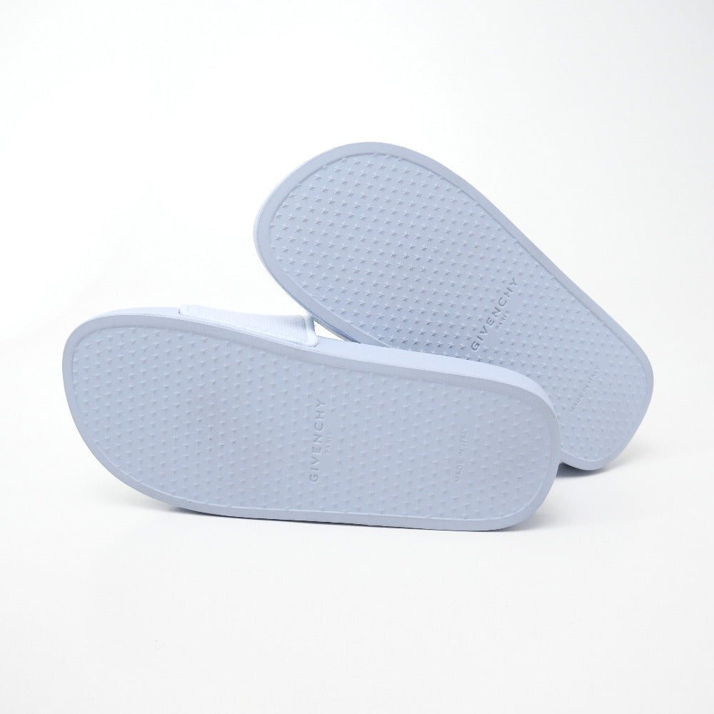 Givenchy Light Blue Leather and Fabric Sandals – Women’s EU 38