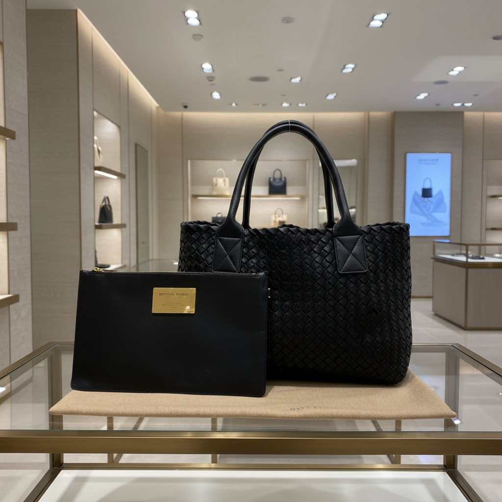 Bottega Veneta – Tote – Hippo PM (Petit Modèle ) Intrecciato 100% Authentic Pre-Owned ✨Very Good Condition ~38% off MSRP