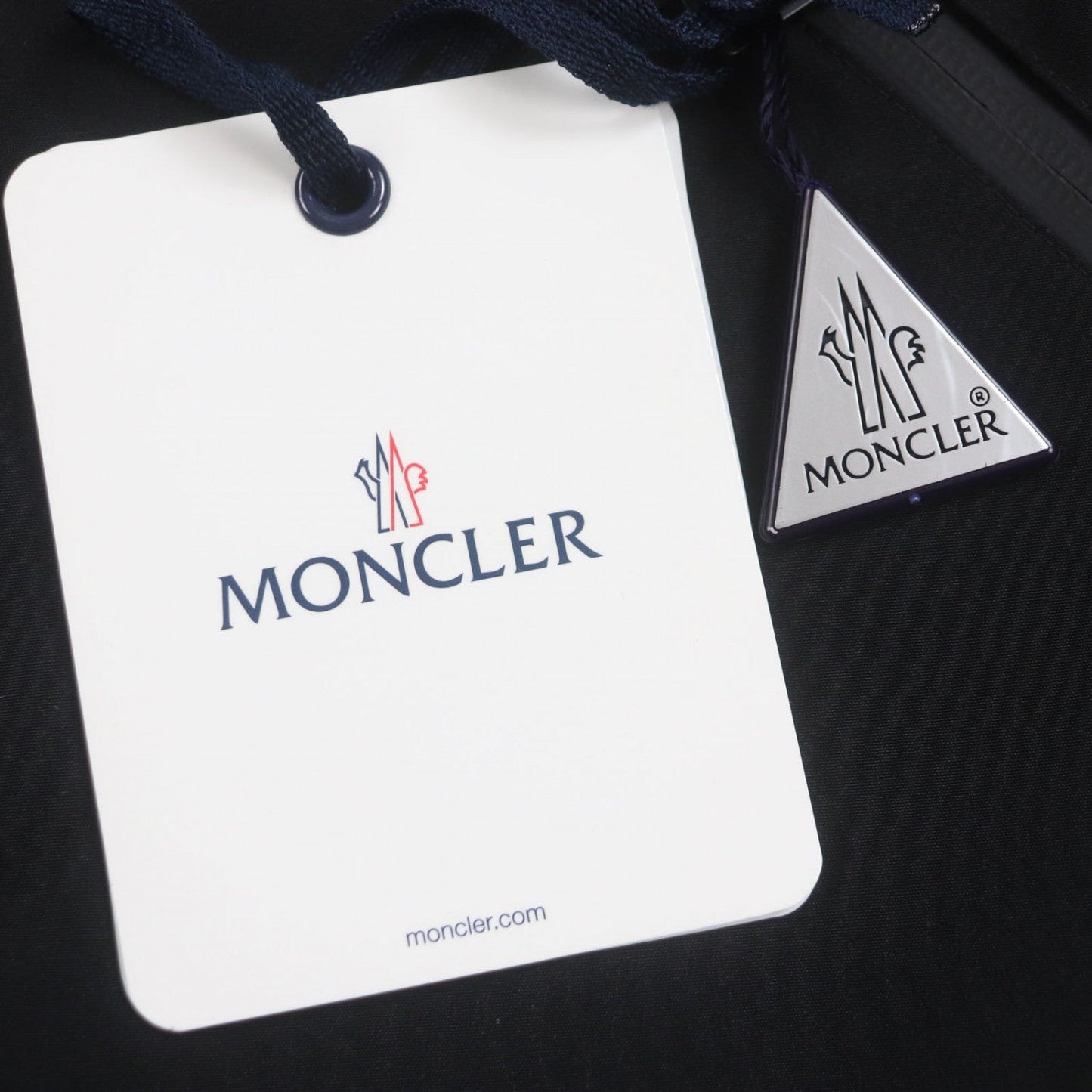 MONCLER – RANCE Mountain Hoodie – Black Polyester – Men’s Size 0 –