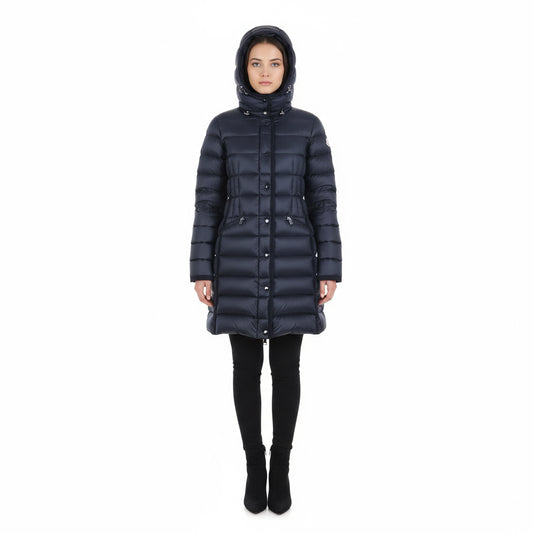MONCLER – Down Coat – Hermine – Navy – Size 00 – 100% Authentic Pre-Owned(✨Excellent condition with virtually no signs of use)