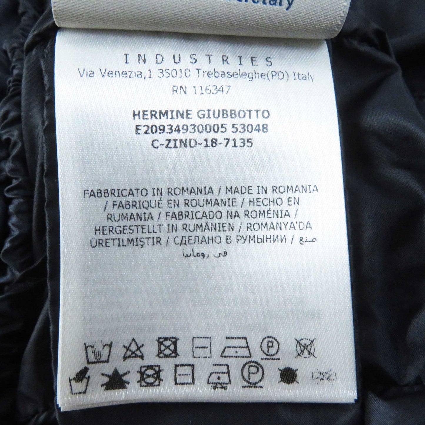 MONCLER – Down Coat – Hermine – Navy – Size 00 – 100% Authentic Pre-Owned(✨Excellent condition with virtually no signs of use)