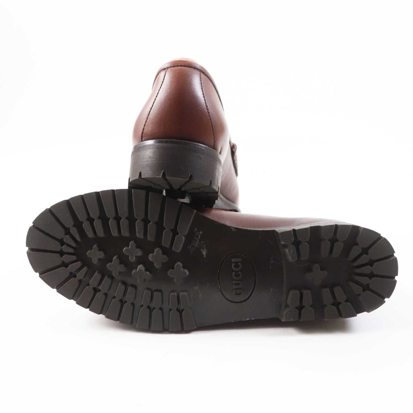 GUCCI – Horsebit Loafers – Brown Leather – Women’s Size 6 – 100% Authentic ✨Previously Owned Excellent Condition ~69% Off MSRP