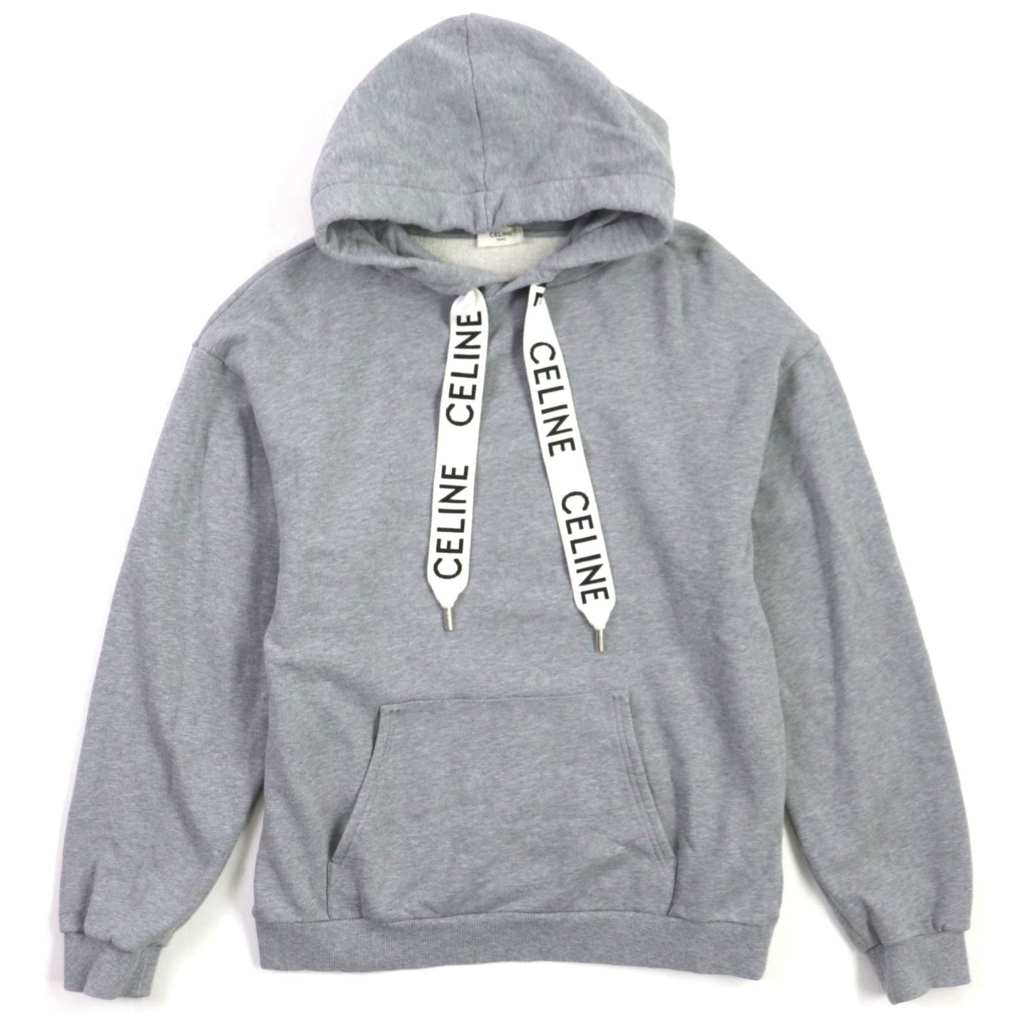 CELINE – Logo Drawstring Hoodie –– Hedi Slimane – 2023 – 100% Authentic Pre-Owned✨ Excellent Used Condition