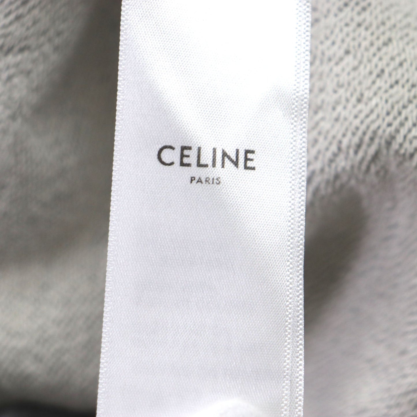 CELINE – Logo Drawstring Hoodie –– Hedi Slimane – 2023 – 100% Authentic Pre-Owned✨ Excellent Used Condition
