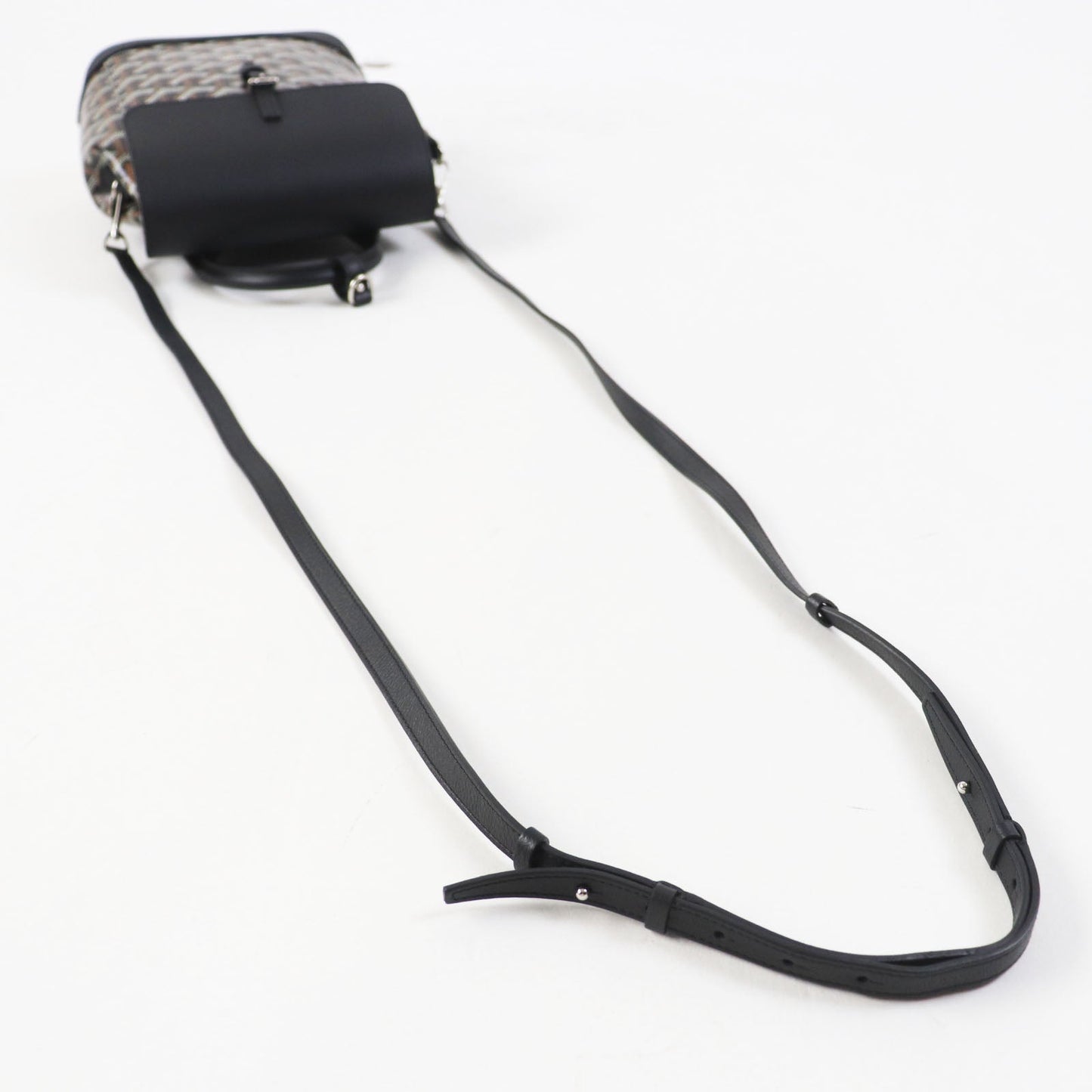 GOYARD-Alpin Mini Backpack in Black Goyardine Canvas & Leather – Like new