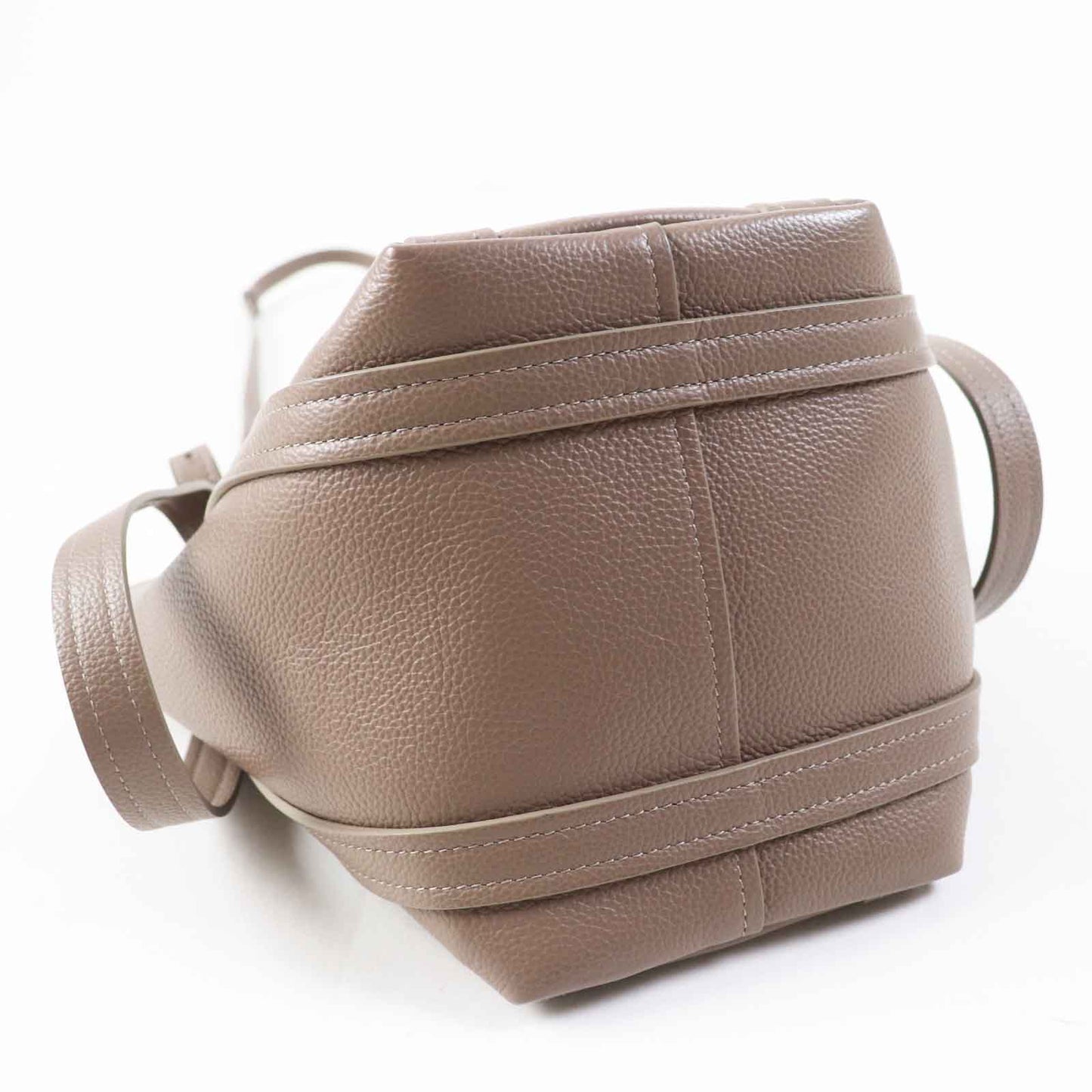 BALENCIAGA 2020s Everyday XS North South 2020s Tote Bag in Brown Leather –Silver-tone Hardware