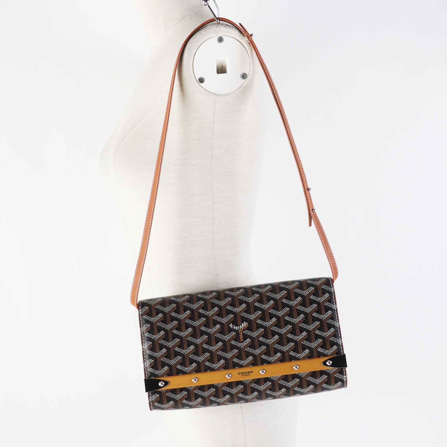 GOYARD Monte Carlo Goyardine 2010s, Designer: Goyard under Morel Family–Pristine