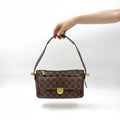 Louis Vuitton Ravello GM Damier Ebene Crossbody Shoulder Bag Previously Owned Authentic