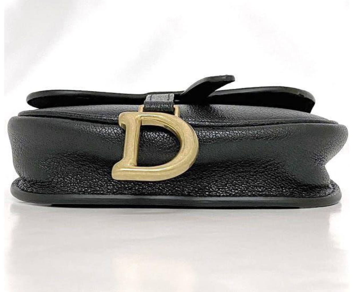 Christian Dior Chain Mini saddle Pouch Authentic Previously Owned