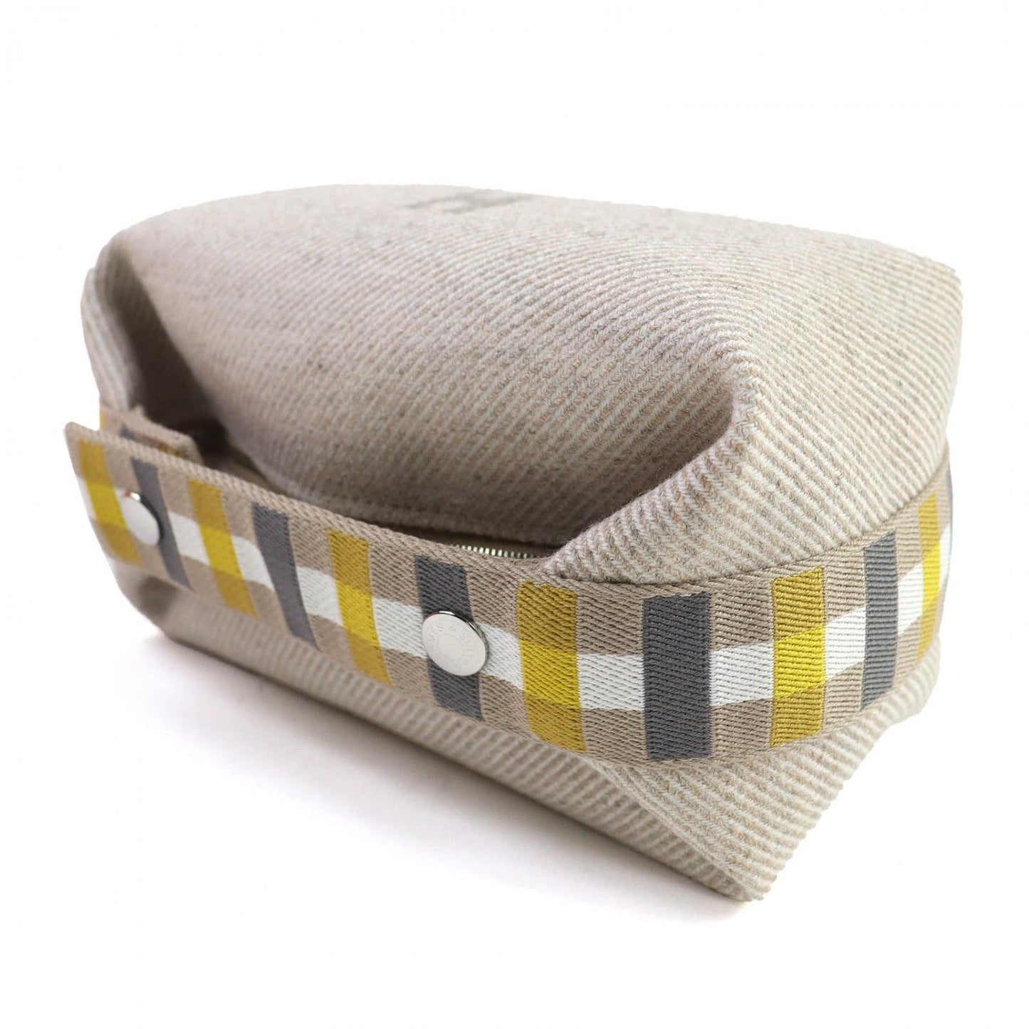 Hermès – Bride-à-Black PM OC Wool Pouch – 100% Authentic ✨Pre-Owned Unused Condition ~ 29% MSRP