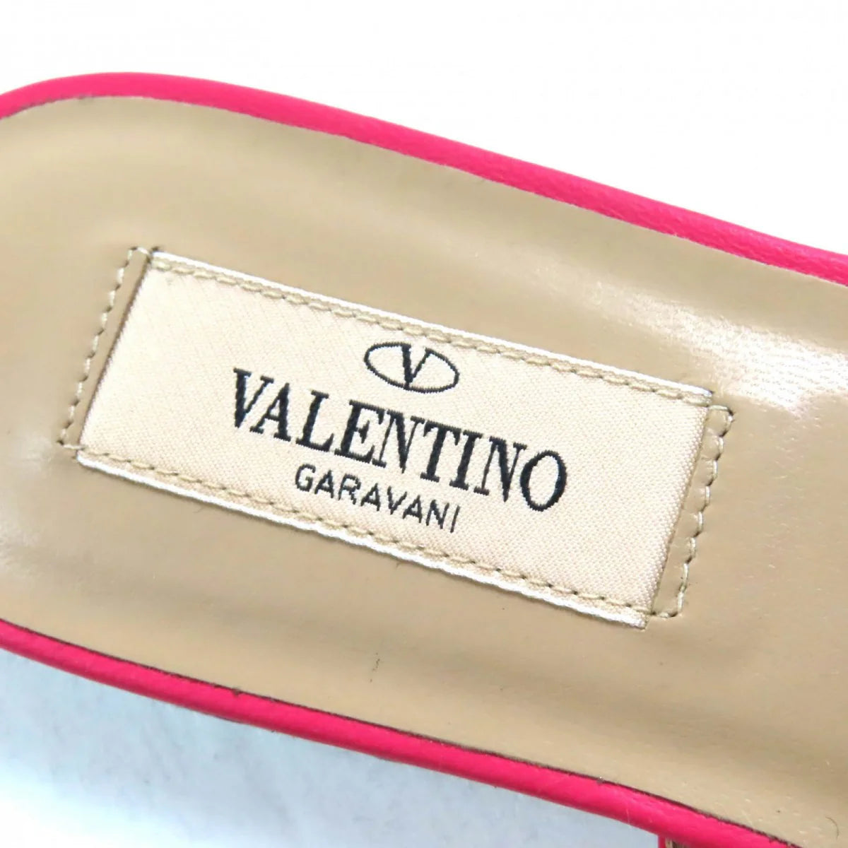 VALENTINO GARAVANI – Rockstud Flat Sandals size Italy  36