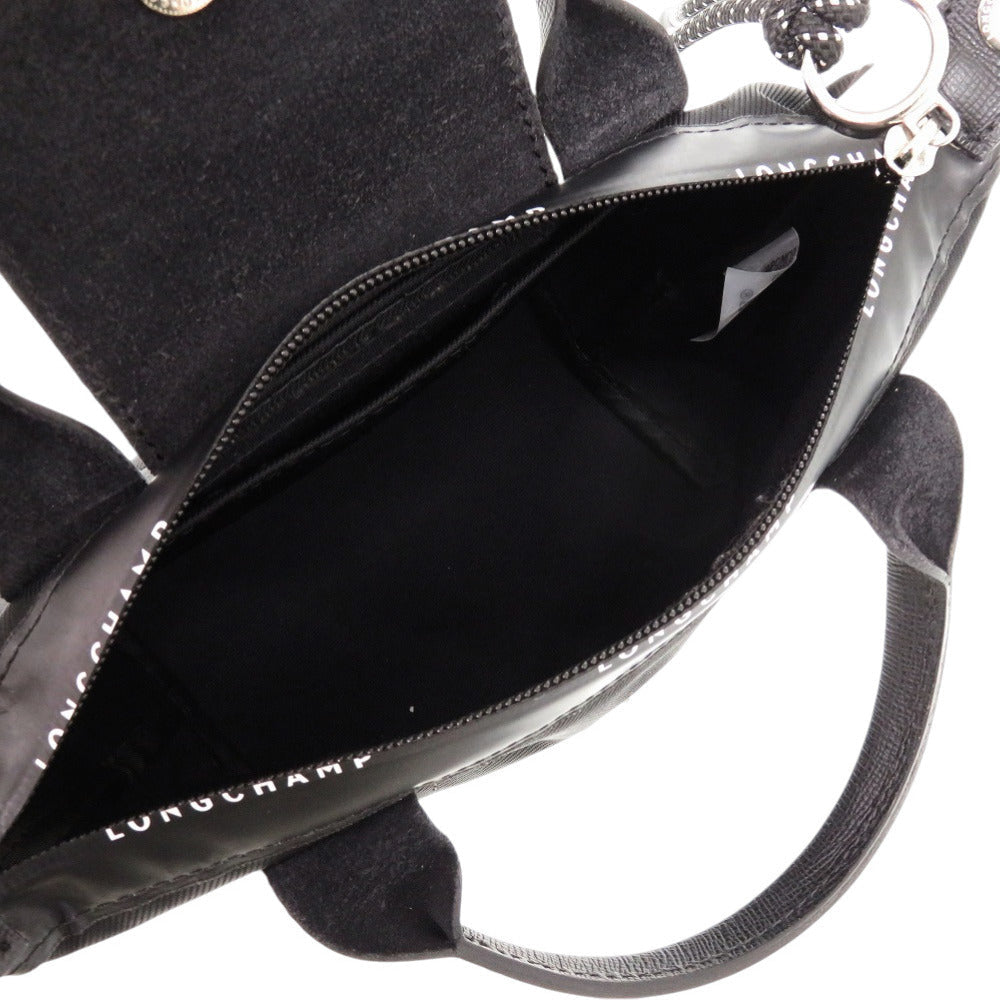 LONGCHAMP – Le Pliage Energy XS Handbag – Nylon Black