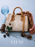 LOUIS VUITTON Speedy Bandoulière 25 Monogram Giant Gradient Pink Authentisch Gebraucht