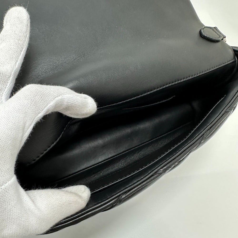 LOUIS VUITTON– Martage Quilted Black Quilted Calfskin Leather with Silver-tone Hardware