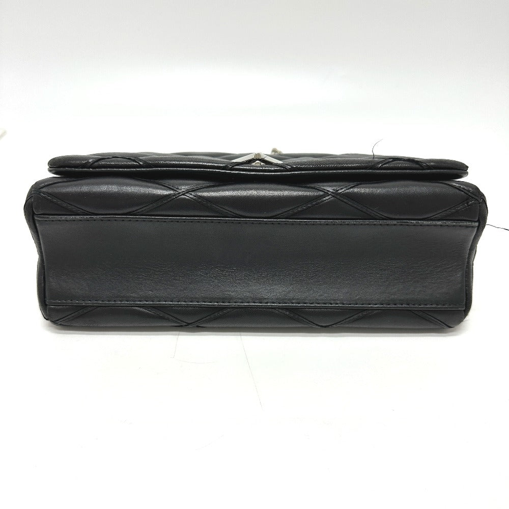 LOUIS VUITTON– Martage Quilted Black Quilted Calfskin Leather with Silver-tone Hardware