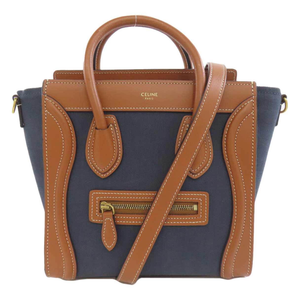 CELINE The Luggage Nano 2WAY Navy