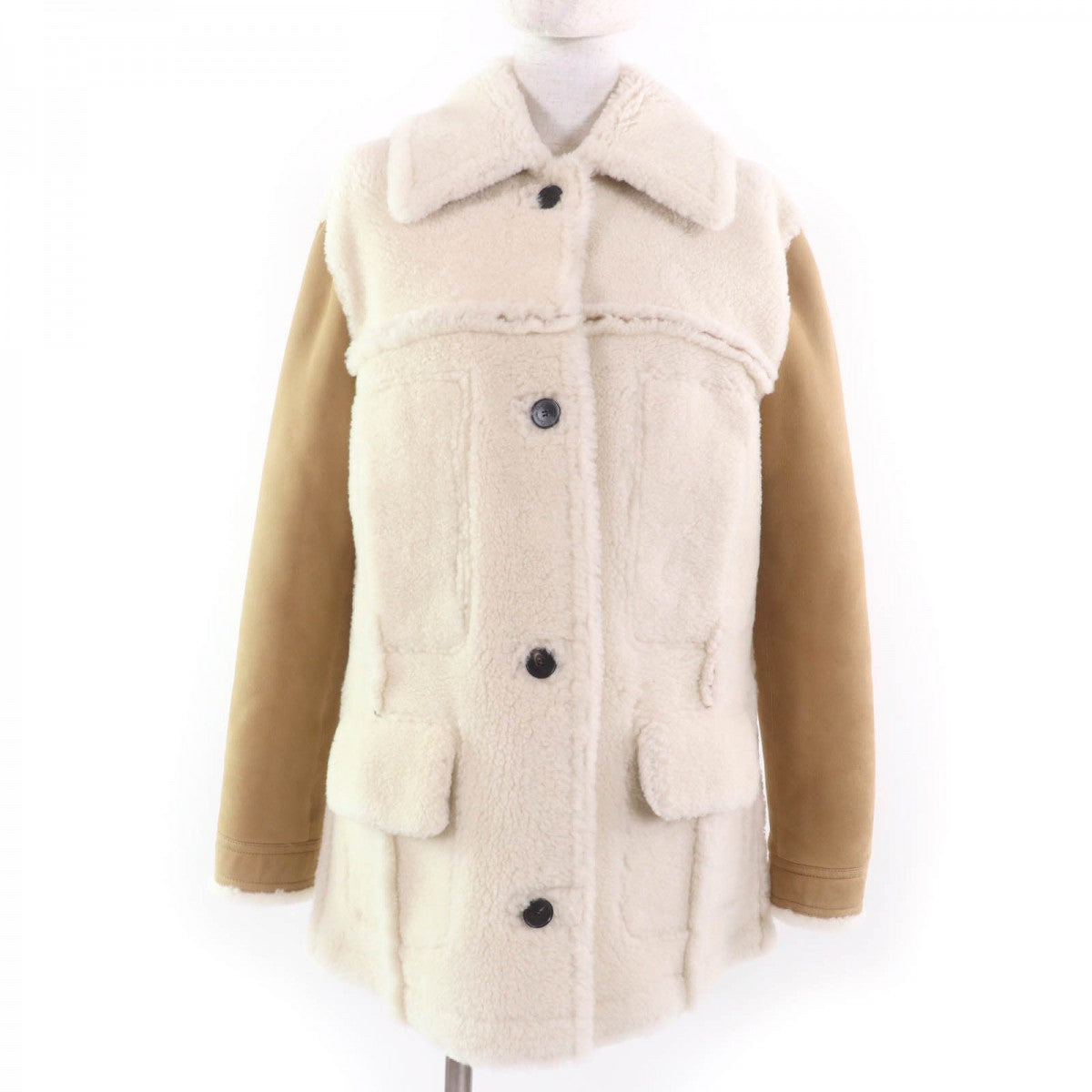 Christian Dior – Mouton Jacket – Beige Lambskin Shearling – 100% Authentic ✨Pre-Owned Near Mint Condition ~ 32% off MSRP
