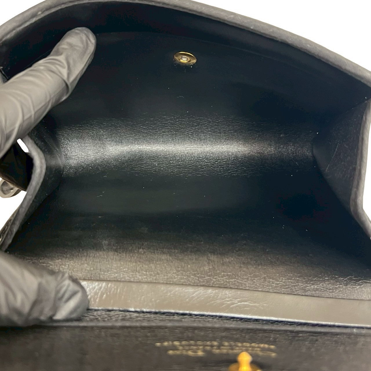 DIOR – Logo Metal Shoulder Bag – 100% Authentic ✨ Very Good Pre-Owned Very Condition             ~ 24% off MSRP