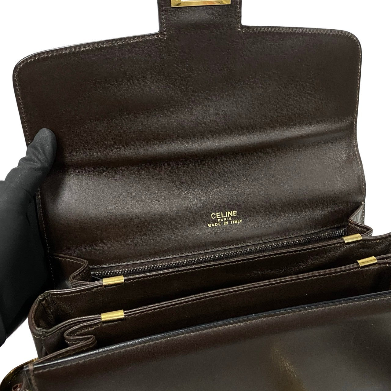 CELINE  Carriage Metal