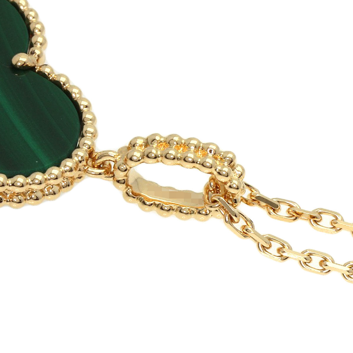 VAN CLEEF & ARPELS Magic Alhambra Malachite 18K Yellow Gold