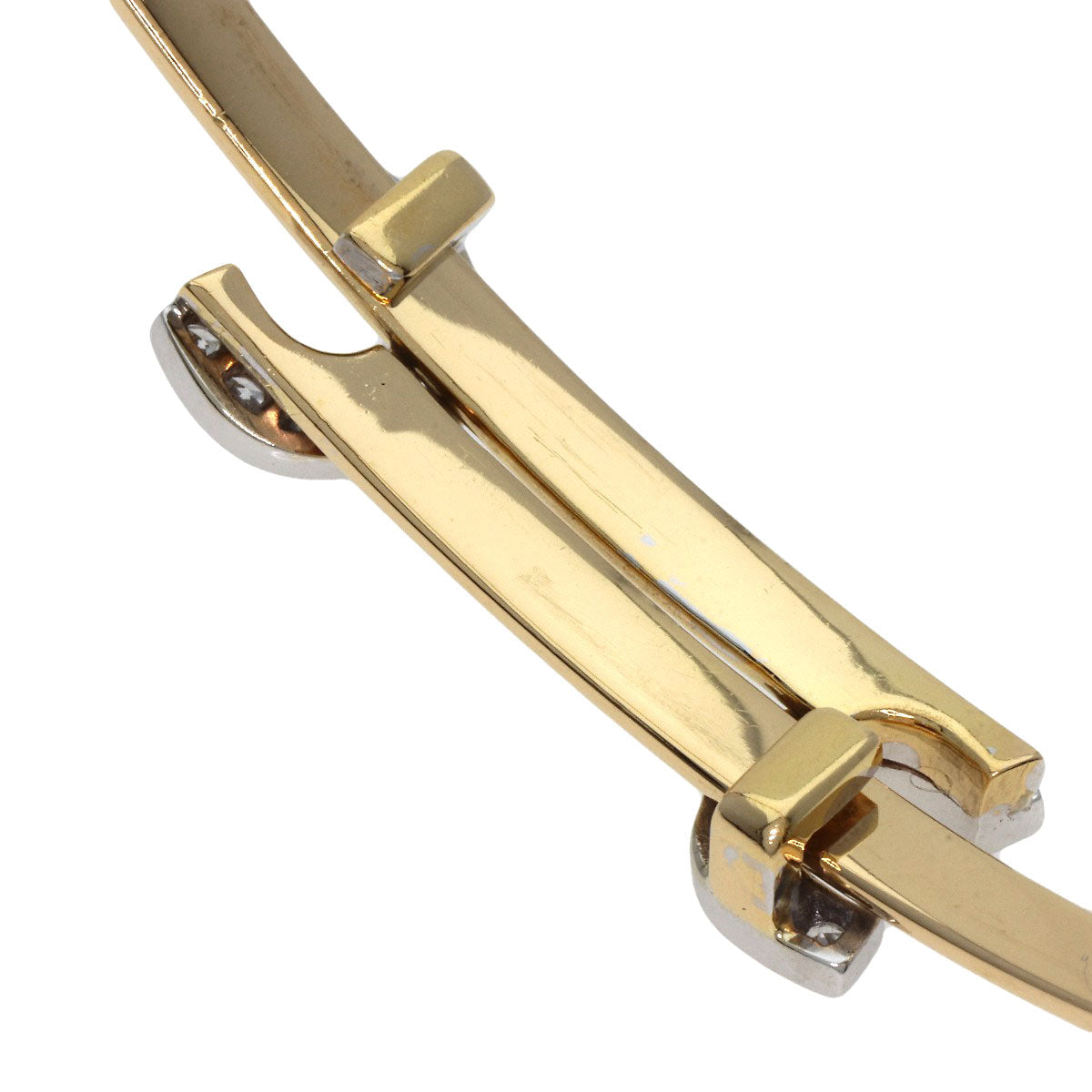 Cartier Bracelet – Vintage 2C Diamond – 18K Yellow Gold