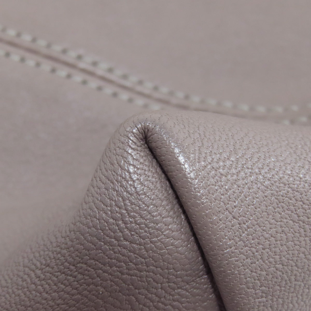 Longchamp Classic Leather Logo Line Leather Gray –