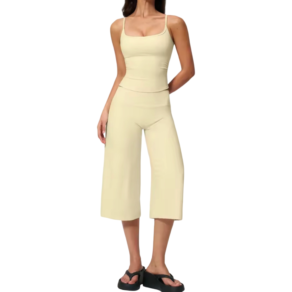 Yoga Cami & Capri Pants matching Co-Ord Activewear