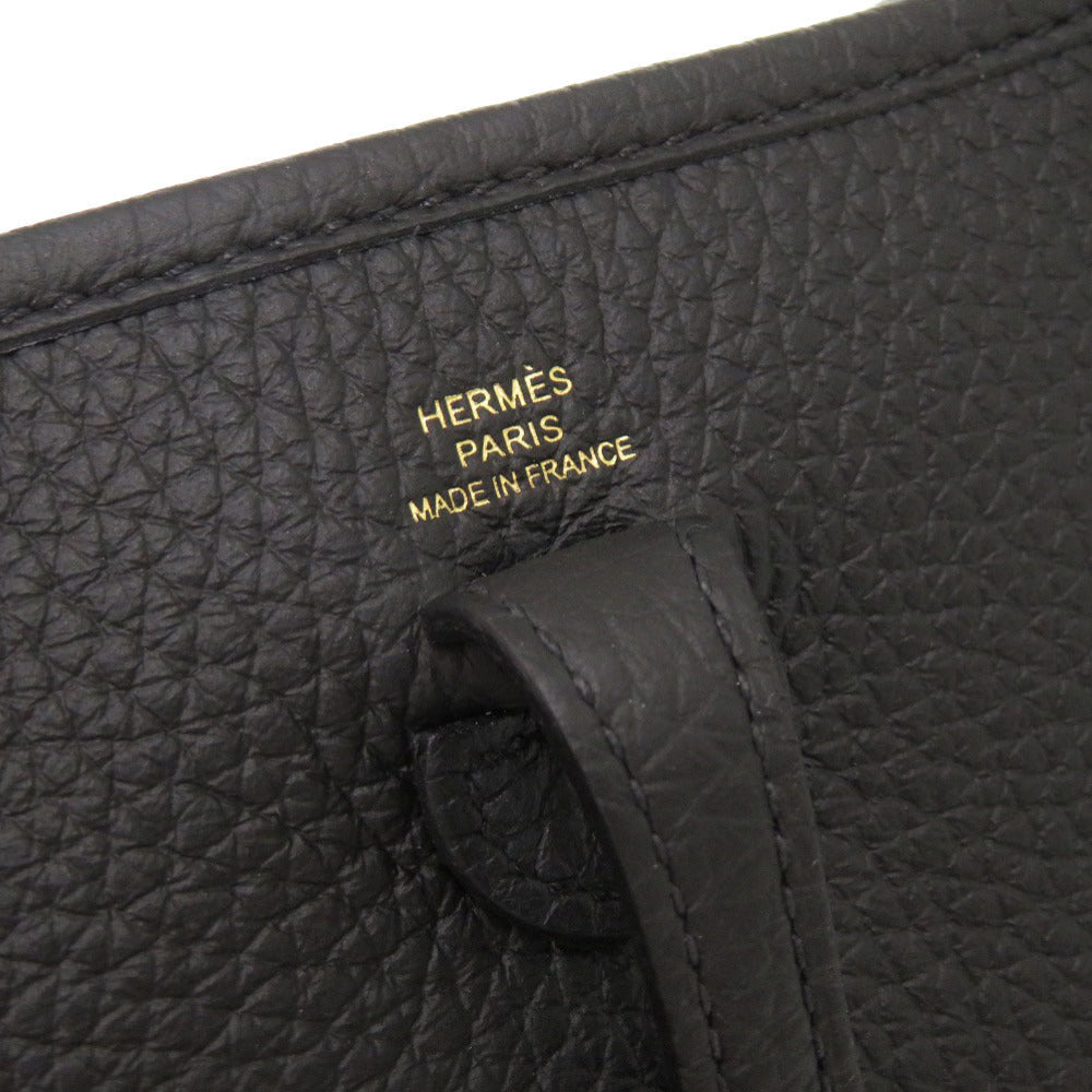 HERMÈS Evelyne TPM Amazone – Taurillon Clémence Black Jean-Paul Gaultier Era 2024 (W Stamp)
