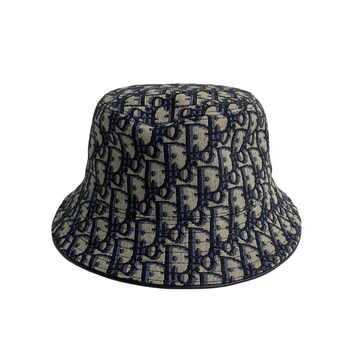 Dior Trotter Pattern Hat in Navy 100% Authentic ✨ Very Good Pre-Owned                    Condition ~ 26% off MSRP