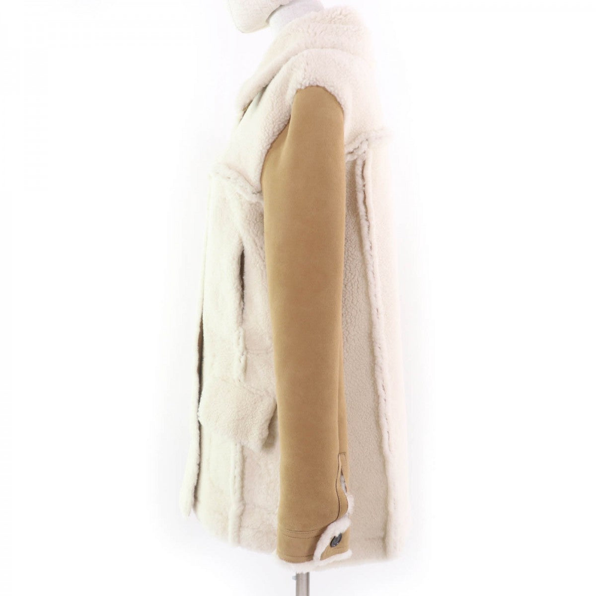 Christian Dior – Mouton Jacket – Beige Lambskin Shearling – 100% Authentic ✨Pre-Owned Near Mint Condition ~ 32% off MSRP