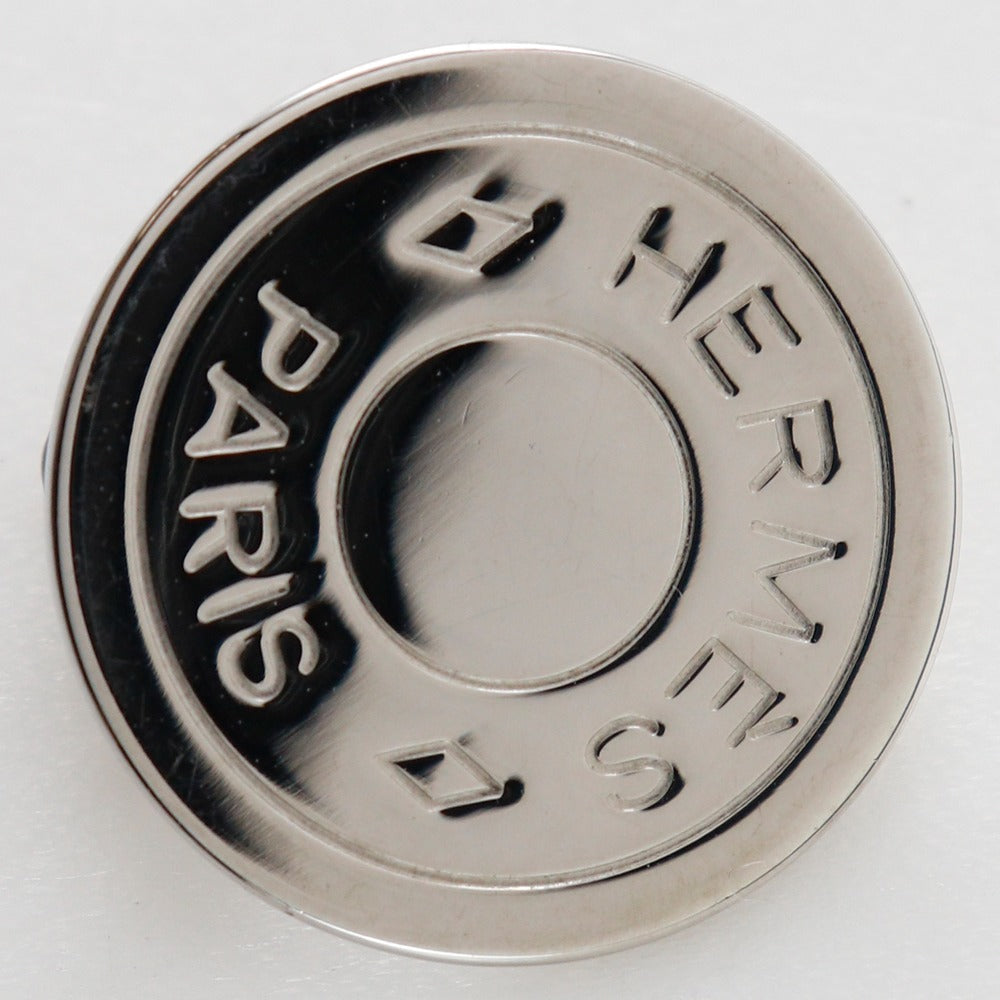 HERMÈS – BIJOUTERIE FANTAISIE “Série” Earrings Metallic Silver