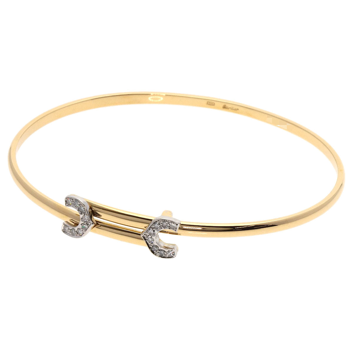 Cartier Bracelet – Vintage 2C Diamond – 18K Yellow Gold