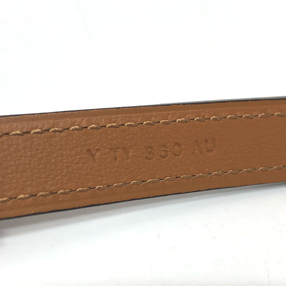 HERMÈS – “Pop H” Belt 15 Epsom Leather Brown Size 80 Introduced 2010 Inspired by Philippe Mouquet –