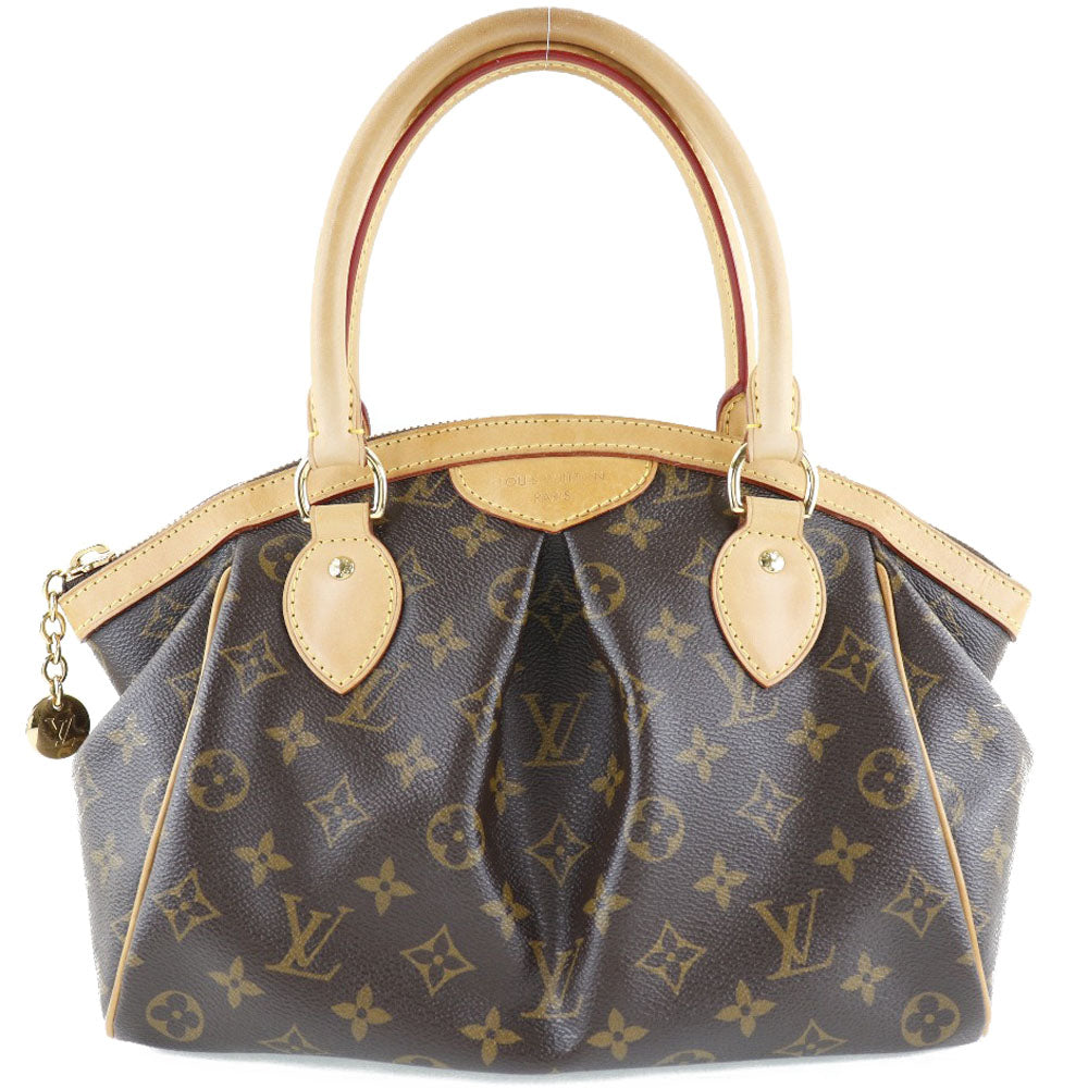 LOUIS VUITTON – Tivoli PM Monogram Brown Monogram Canvas with Vachetta Leather Trim
