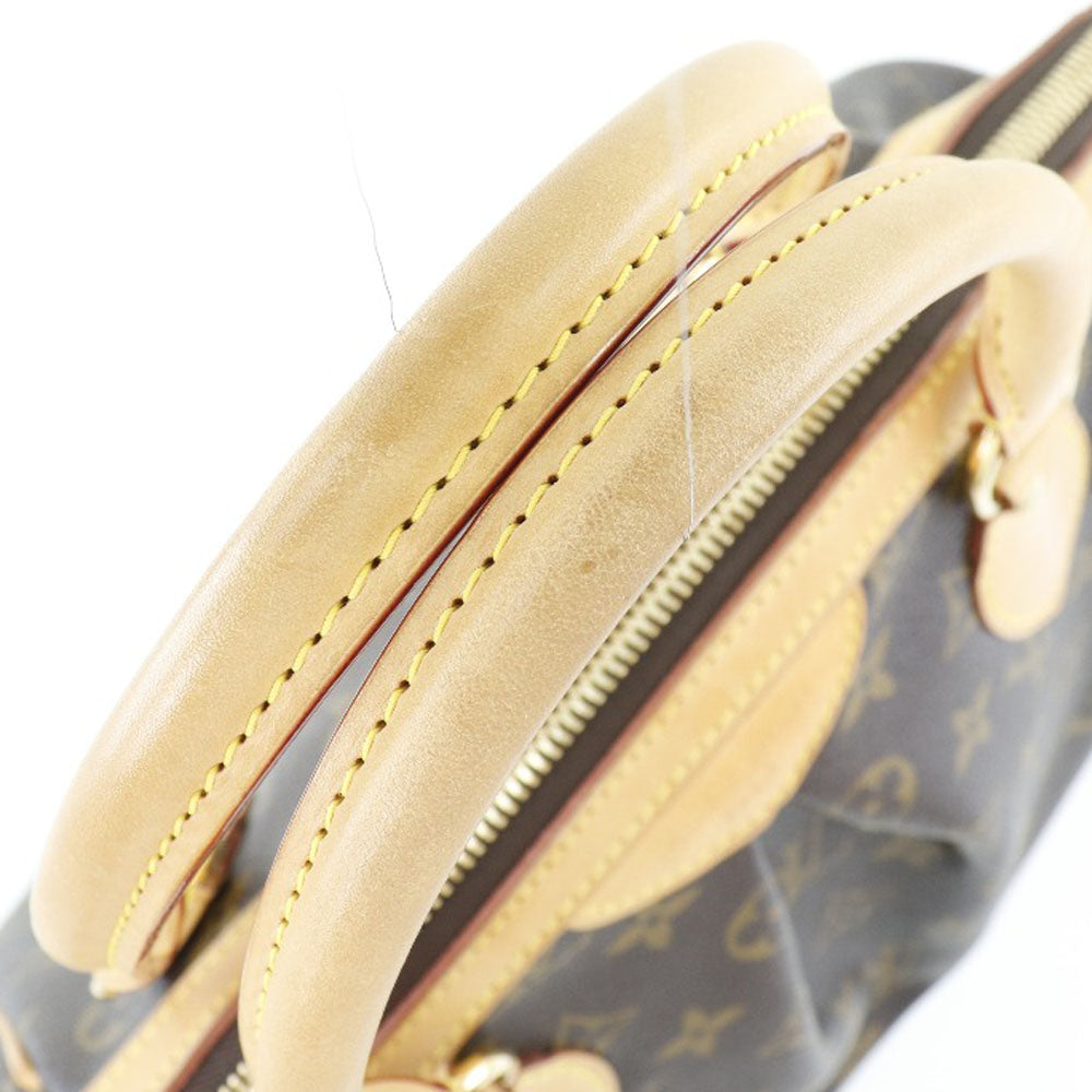 LOUIS VUITTON – Tivoli PM Monogram Brown Monogram Canvas with Vachetta Leather Trim