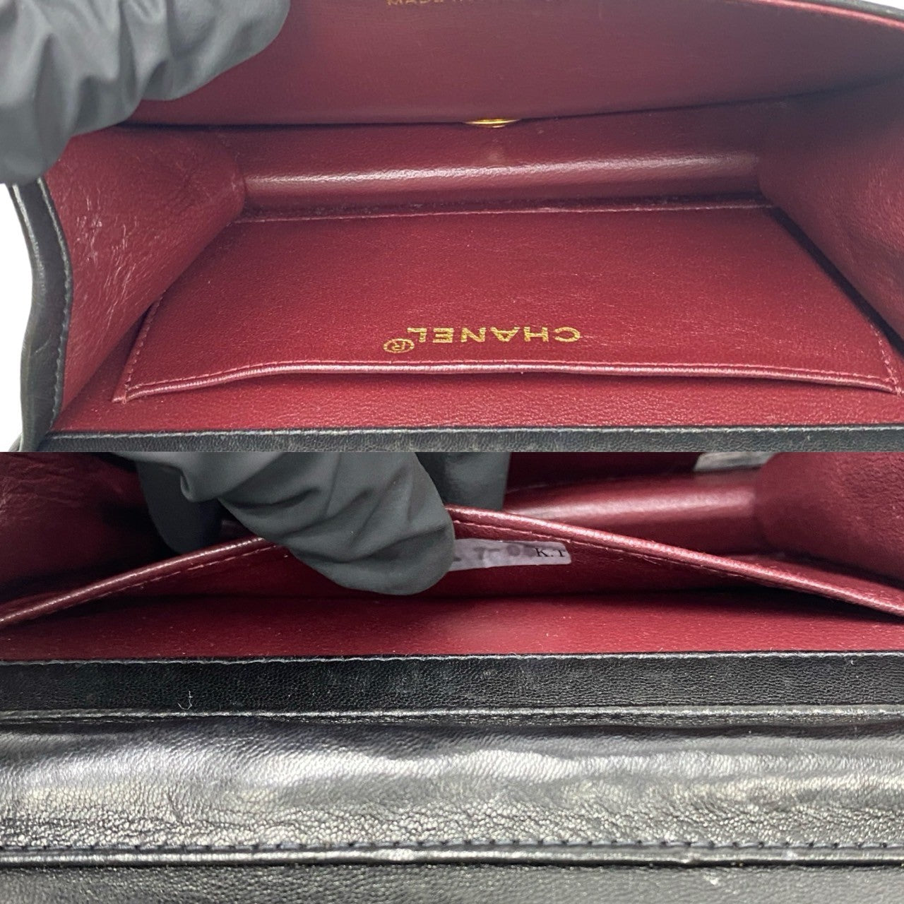 CHANEL –matelassée COCO Mark Shoulder Bag Lambskin leather
Gold-tone Hardware