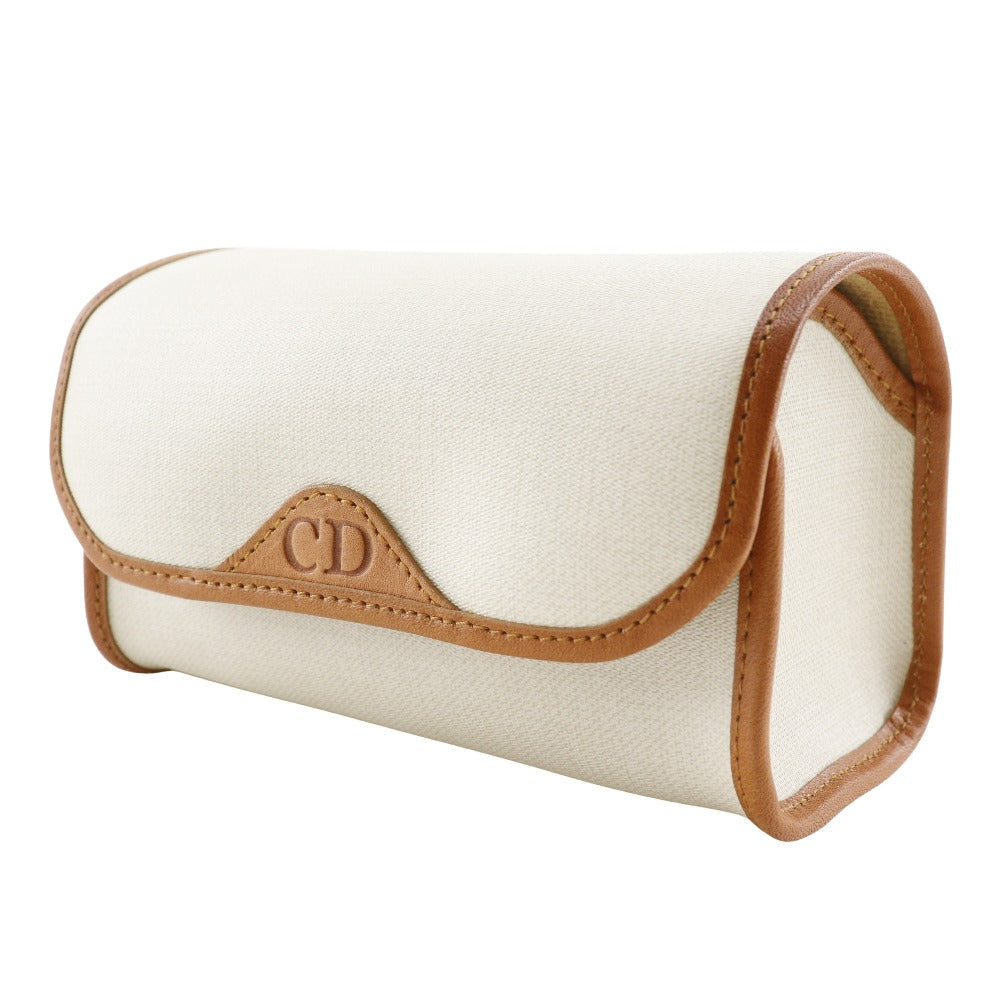 CHRISTIAN DIOR – CD Logo Novelty Pouch – 100% Authentic ✨ Very Good Pre-Owned Condition         ~ 26% off MSRP