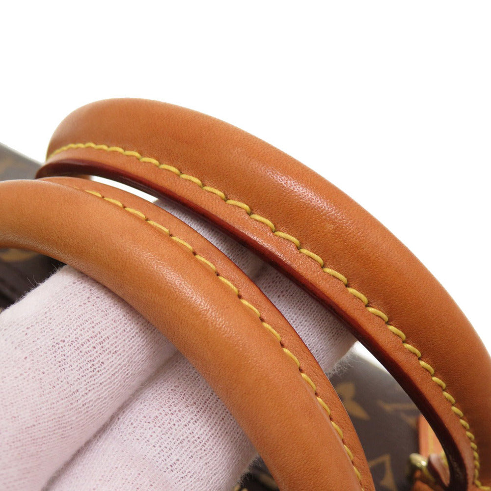 LOUIS VUITTON – Speedy 30 Satchel Brown Monogram Coated Canvas with Vachetta Leather Trim, Gold-tone hardware