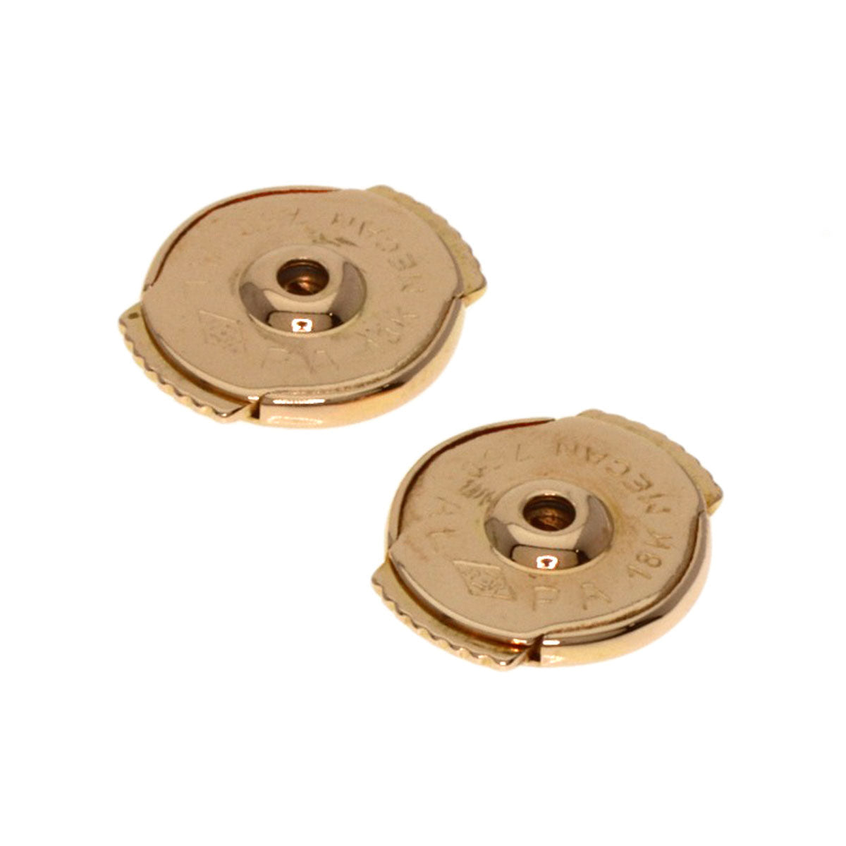 CARTIER – Mini Love Pierced Earrings 18K Pink Gold 100% Authentic Pre-Owned ✨