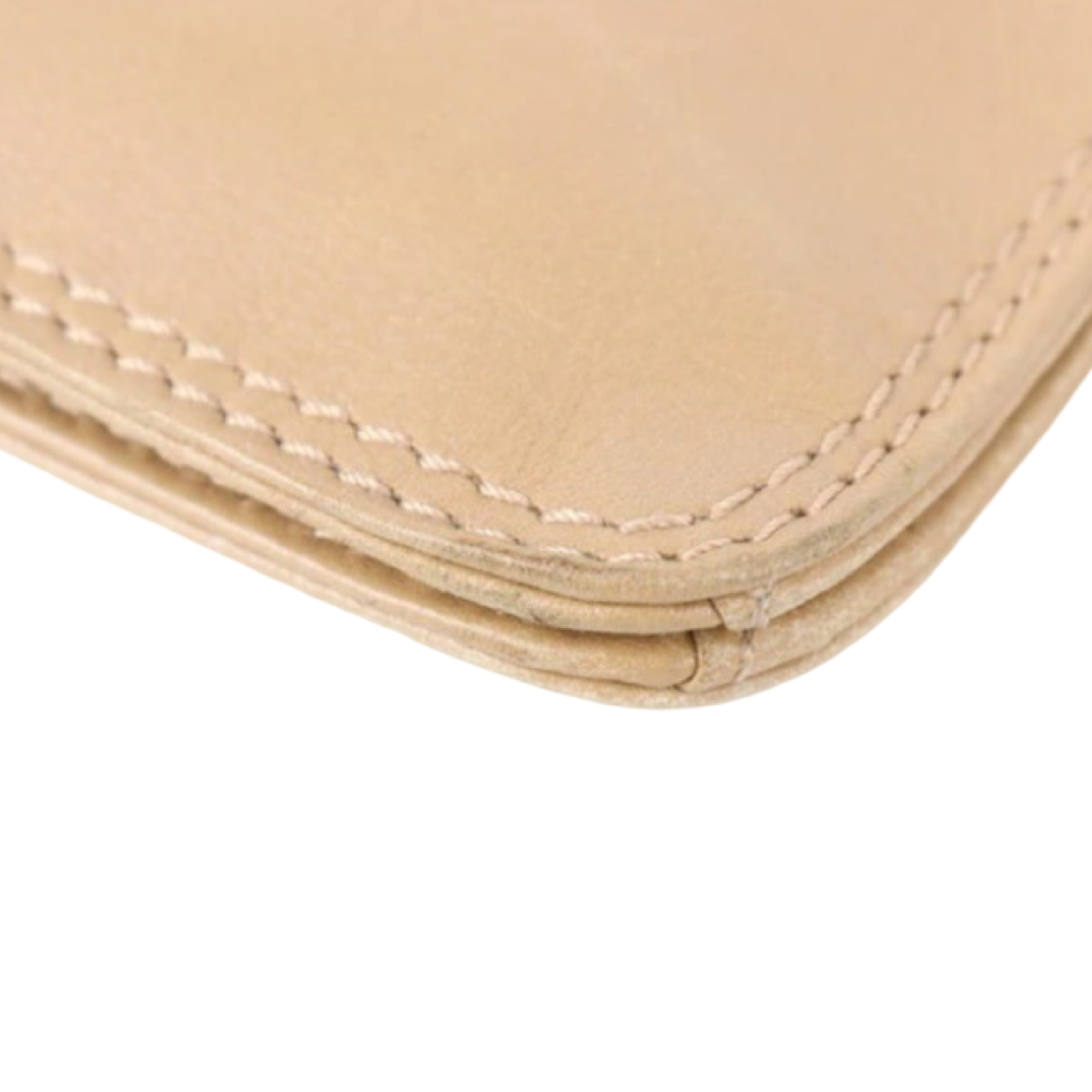 CHANEL Vintage CC Logo Beige Lambskin Shoulder Bag – 1997–1999 Previously Owned Authentic