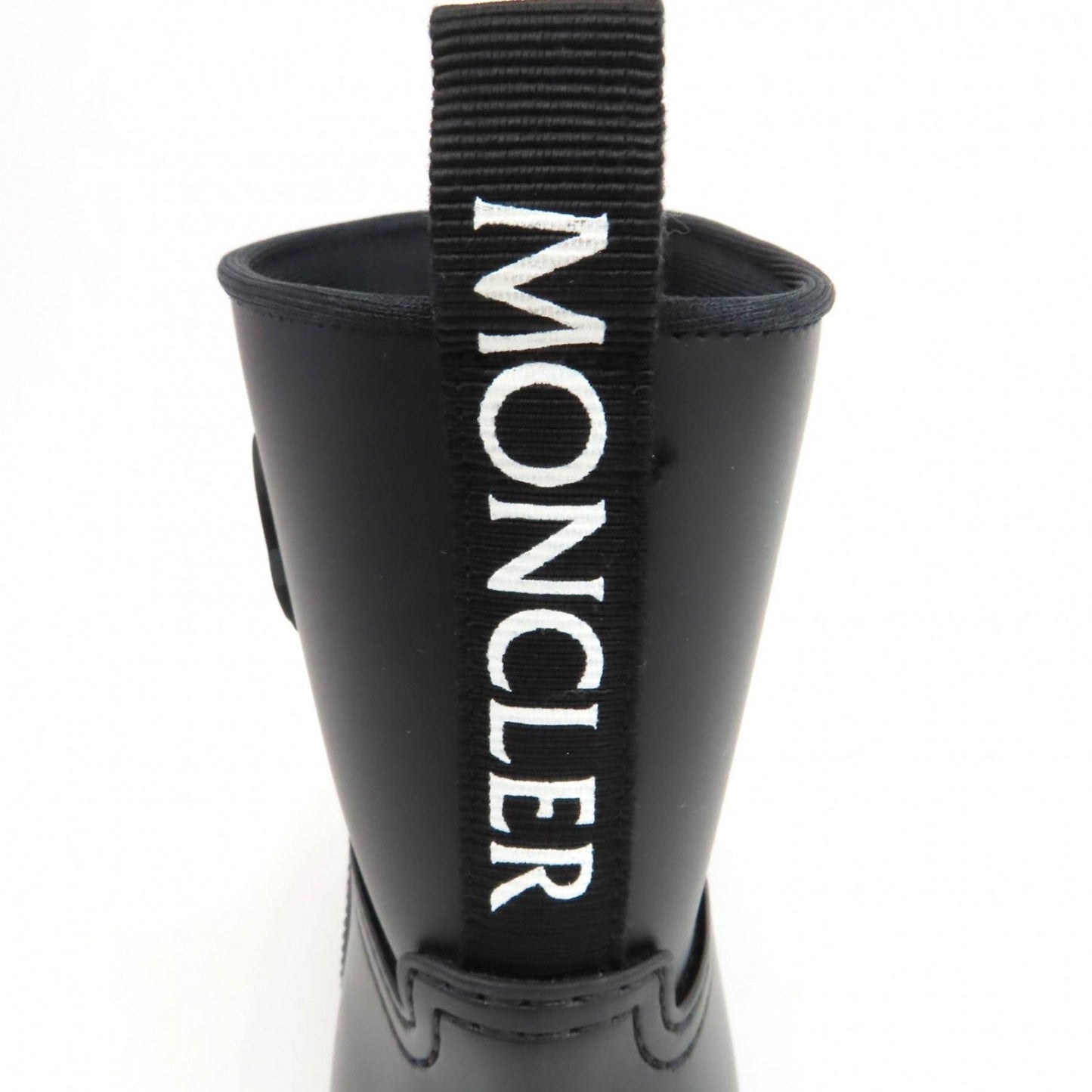 MONCLER – Ankle Boots – GINETTE – Rubber Matt Black – Size 39 – 100% Authentic Pre-Owned ✨SA Rank (Excellent pre-owned condition)