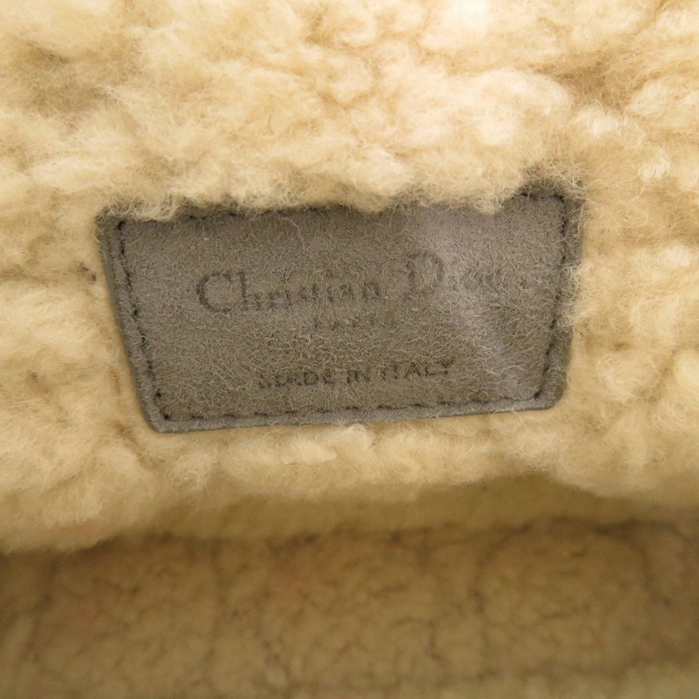 Christian Dior  – Caro Chain Gray Mouton & Suede – 100% Authentic ✨ Very Good Pre-Owned Condition ~ 27% off MSRP