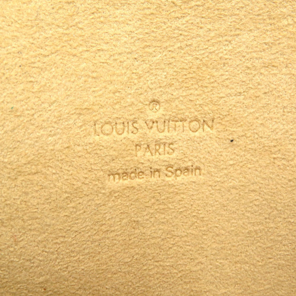 LOUIS VUITTON – Pochette Twin PM Brown Monogram Canvas with Vachetta Leather Trim