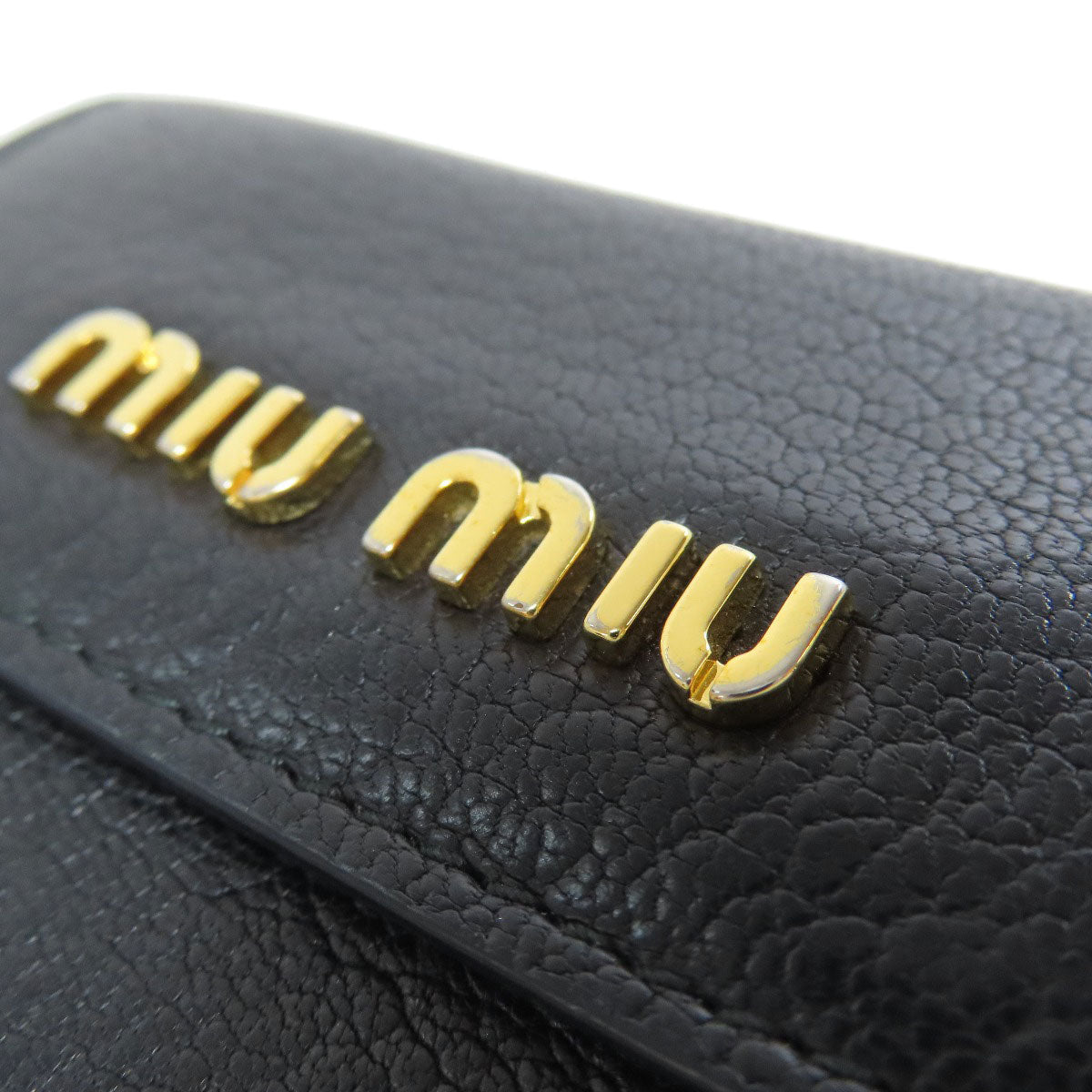 MIU MIU Black Bifold Wallet