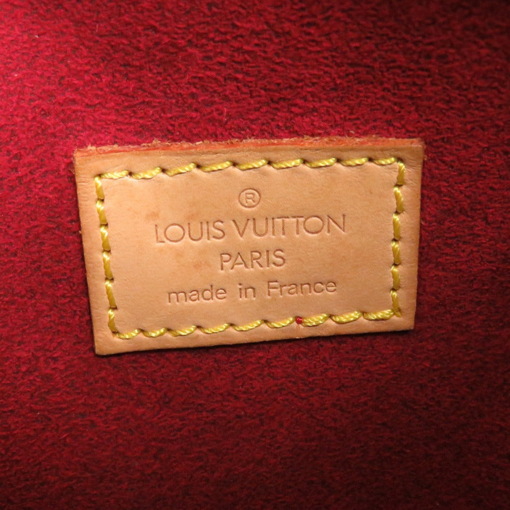 LOUIS VUITTON – Croissant MM Brown Monogram Canvas with Vachetta Leather Trim