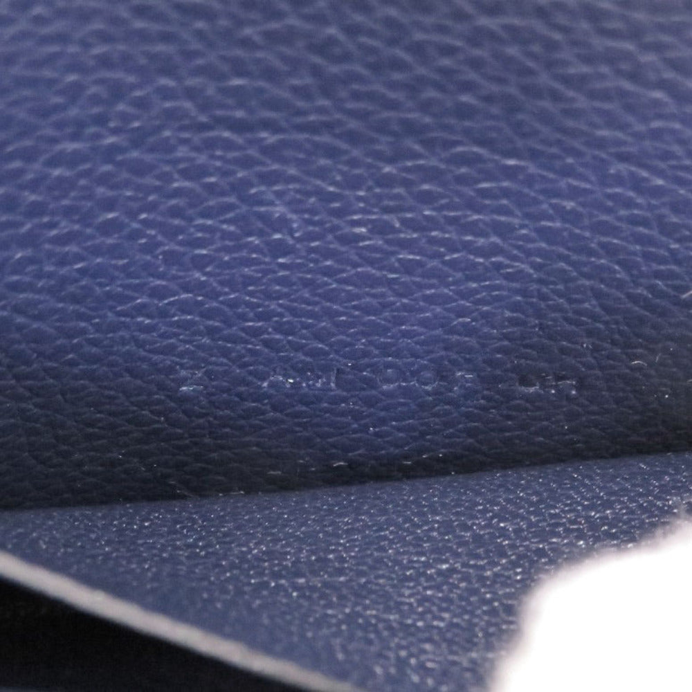 HERMÈS Lovis Mini Coin Case – Evercolor Leather in Blue Saphir