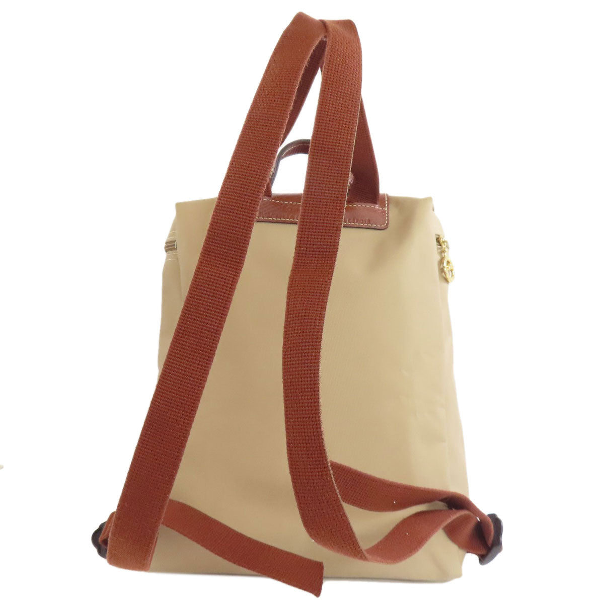 LONGCHAMP – Le Pliage Backpack – Nylon Beige