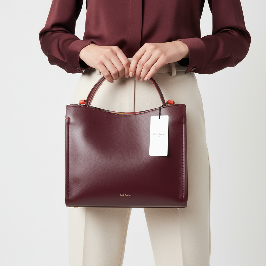 Paul Smith       Barkande Leather 100% Authentic ✨ Excellent Pre-Owned Condition ~ 26% off  MSRP